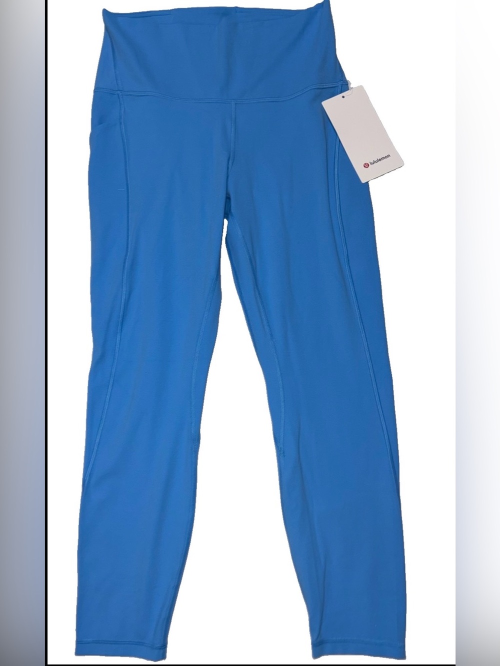 NWT*LULULEMON*SIZE 10*ALIGN HI RISE 25”L PANT*POCKETS*AUTHENTIC*OCEAN WAVE $128